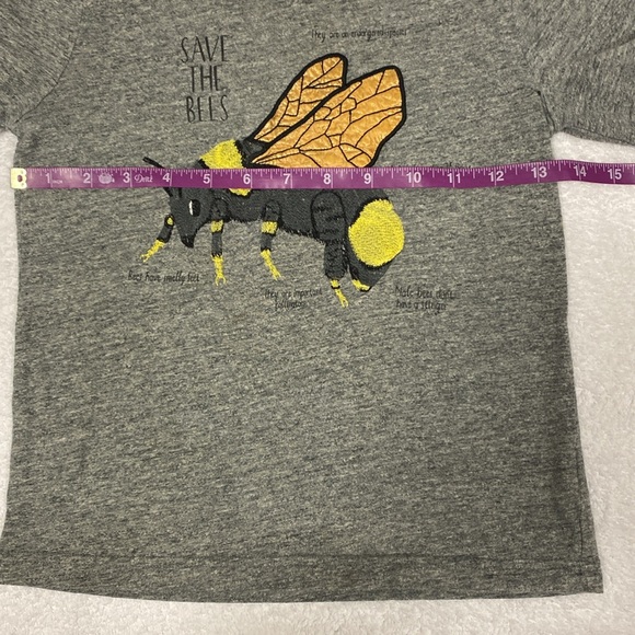 Mini Biden save the bees long sleeve tee size 5/6 - Picture 4 of 8